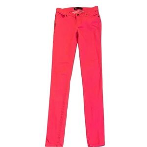 Kayden K California Neon Pink Skinny Jeans Junior’s Size 1